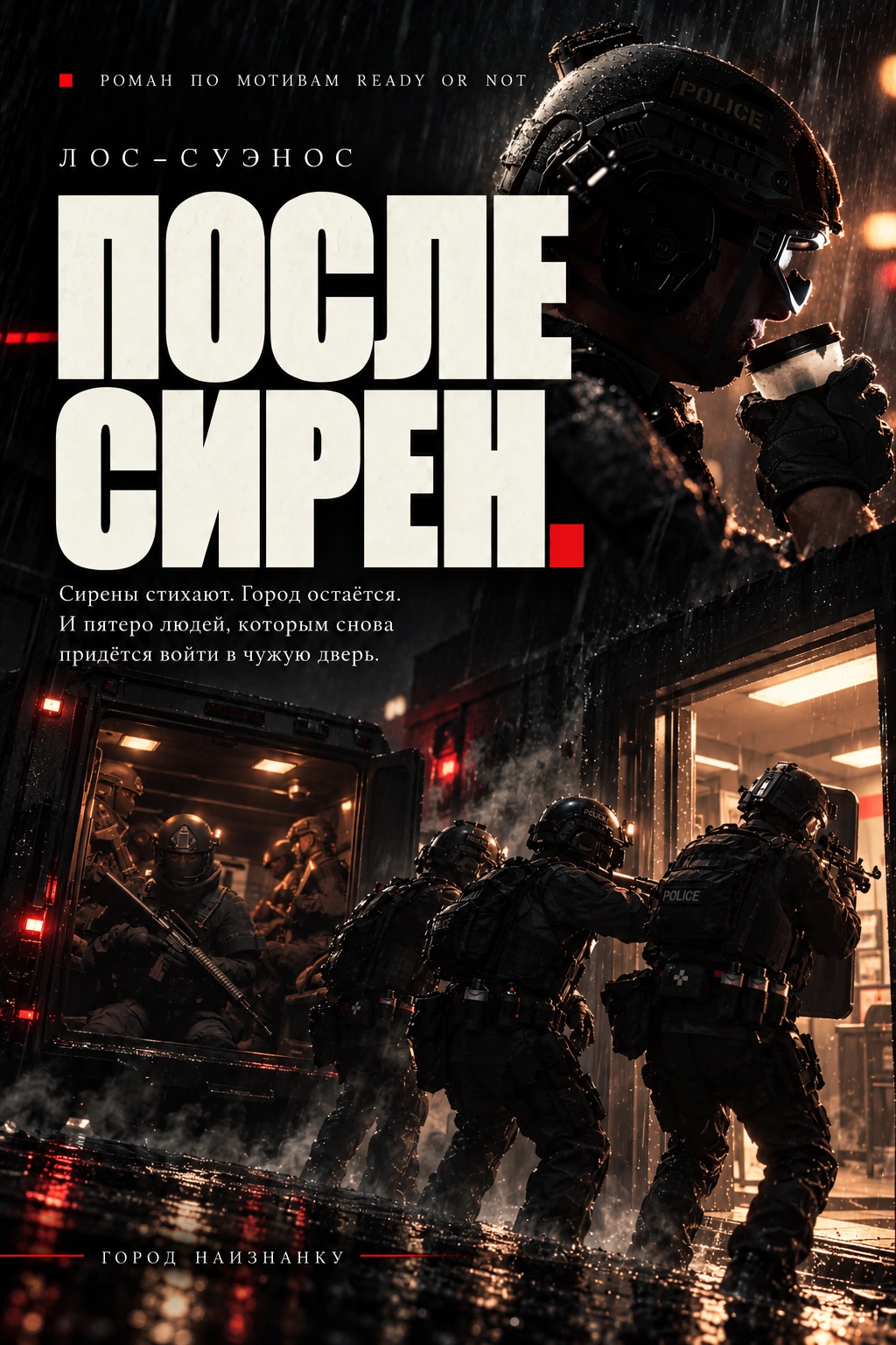 Полная авторская обложка книги I «Город наизнанку»